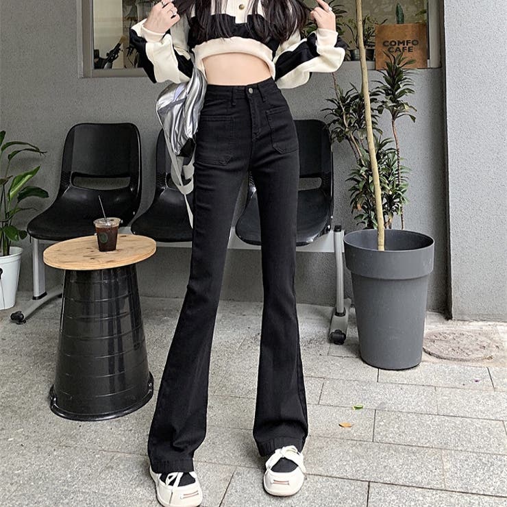 ストレッチデニムフレアパンツ 春 夏 | SHEENA  | 詳細画像59 