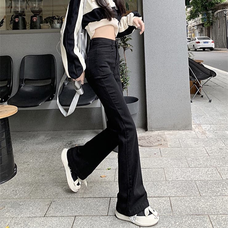 ストレッチデニムフレアパンツ 春 夏 | SHEENA  | 詳細画像61 