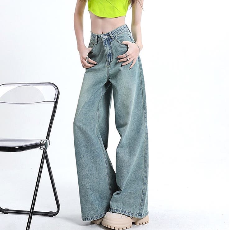 スーパーワイドデニムパンツ 春 夏 | SHEENA  | 詳細画像23 