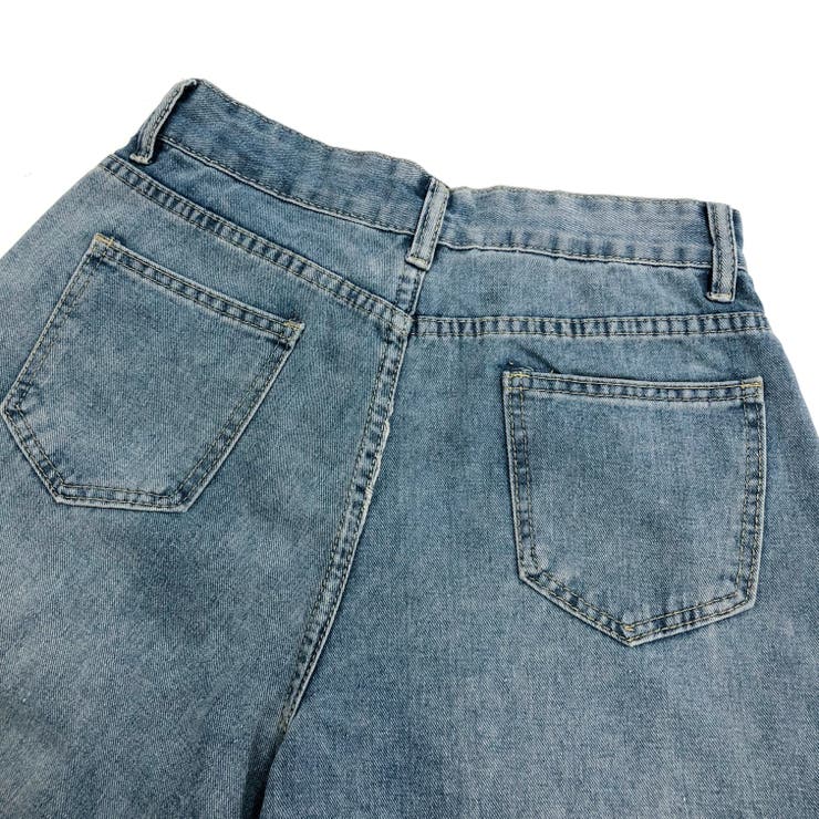 ペイント加工デニムワイドパンツ 春 夏 | SHEENA  | 詳細画像20 