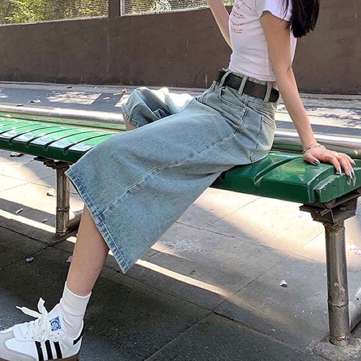 デニムルーズハーフパンツ バミューダパンツ 春 | SHEENA  | 詳細画像15 