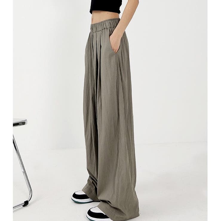 イージーワイドパンツ 春 夏 | SHEENA  | 詳細画像14 