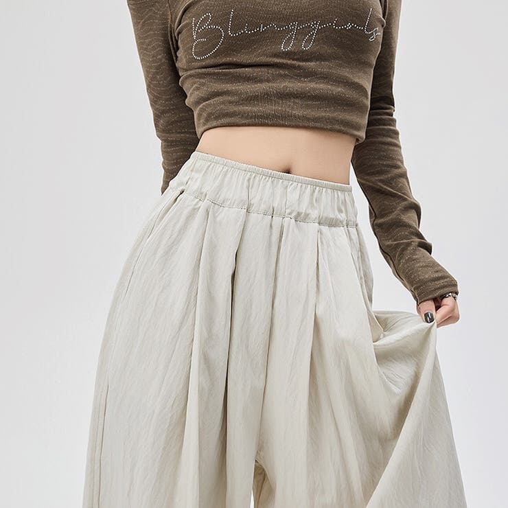 イージーワイドパンツ 春 夏 | SHEENA  | 詳細画像26 