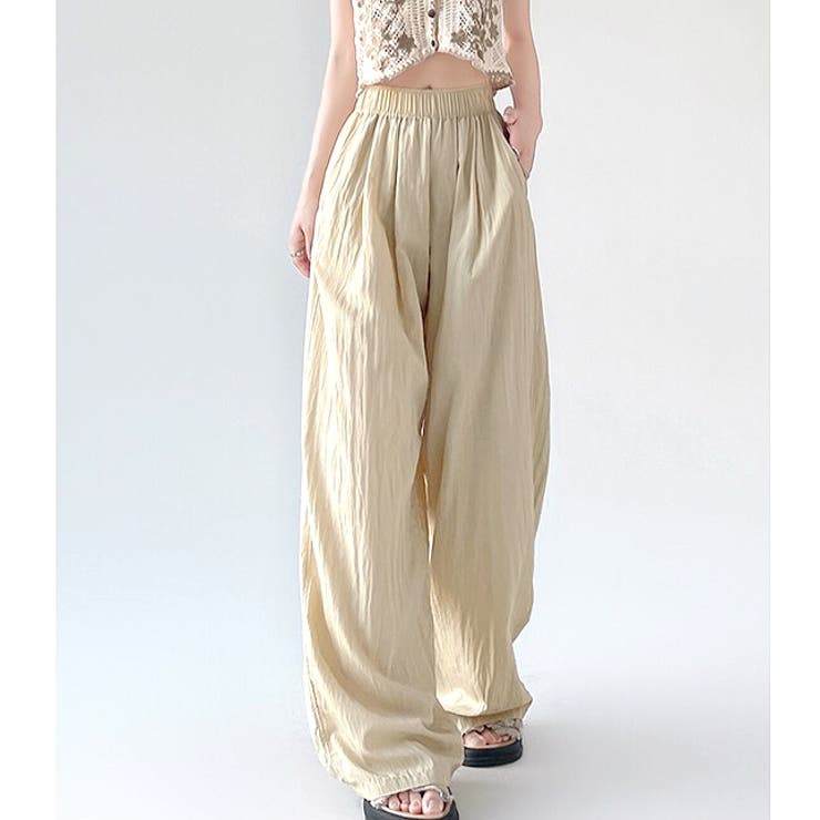 イージーワイドパンツ 春 夏 | SHEENA  | 詳細画像27 