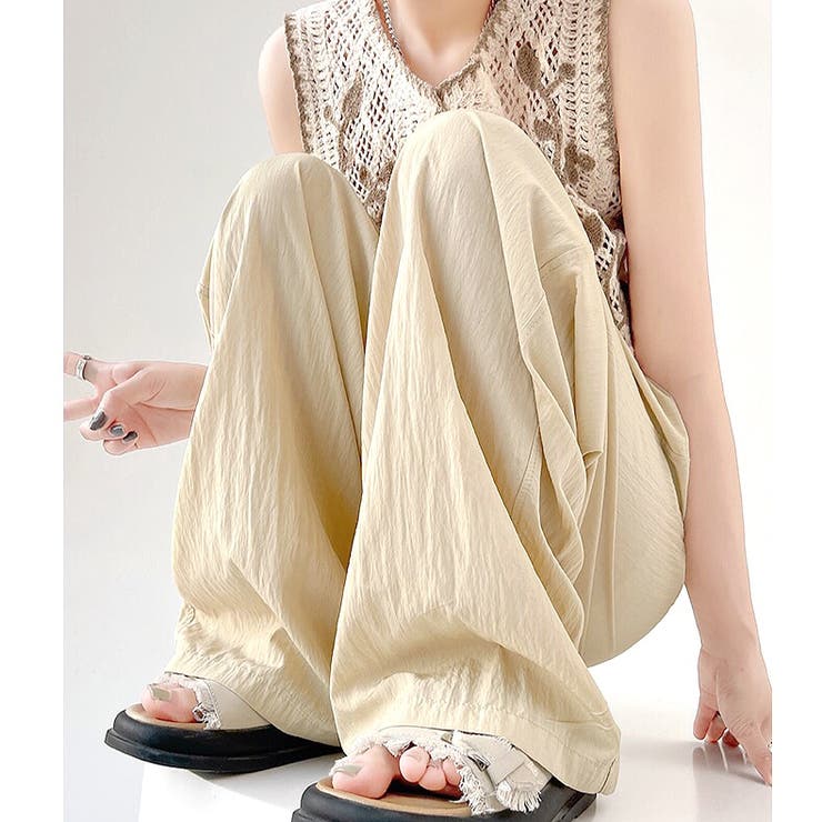 イージーワイドパンツ 春 夏 | SHEENA  | 詳細画像29 