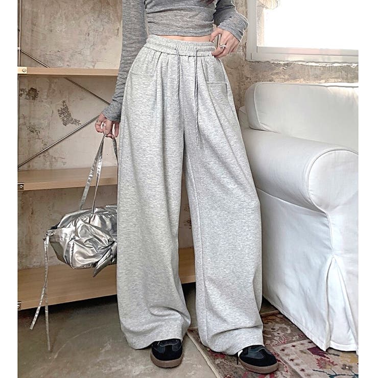 スウェットワイドパンツ 春 夏 | SHEENA  | 詳細画像10 