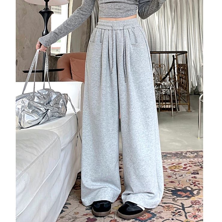 スウェットワイドパンツ 春 夏 | SHEENA  | 詳細画像2 