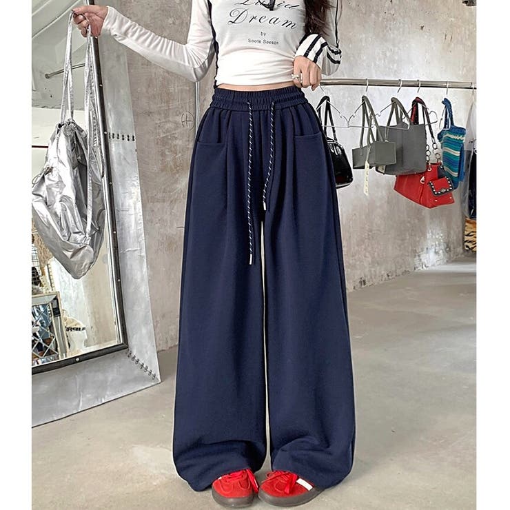 スウェットワイドパンツ 春 夏[品番：SHNW0011932]｜SHEENA （シーナ