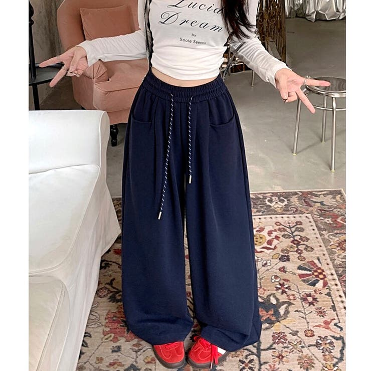 スウェットワイドパンツ 春 夏 | SHEENA  | 詳細画像35 