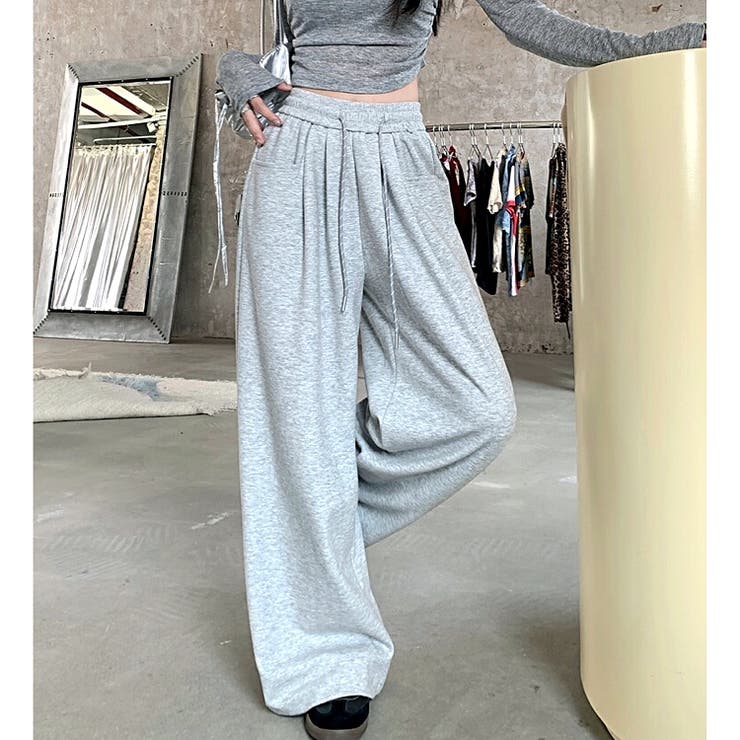 スウェットワイドパンツ 春 夏 | SHEENA  | 詳細画像8 