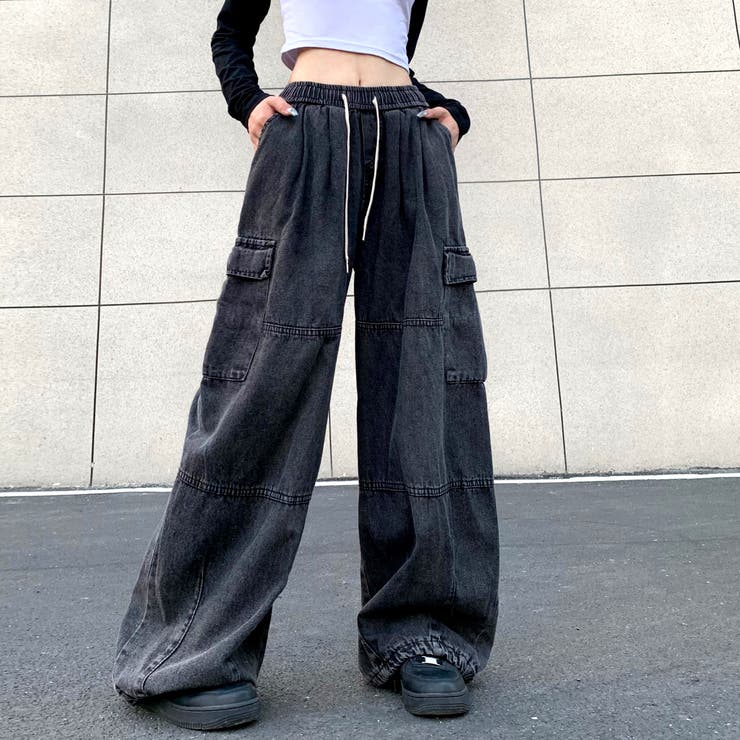 ヴィンテージデニムワイドイージーパンツ 春 夏 | SHEENA  | 詳細画像22 