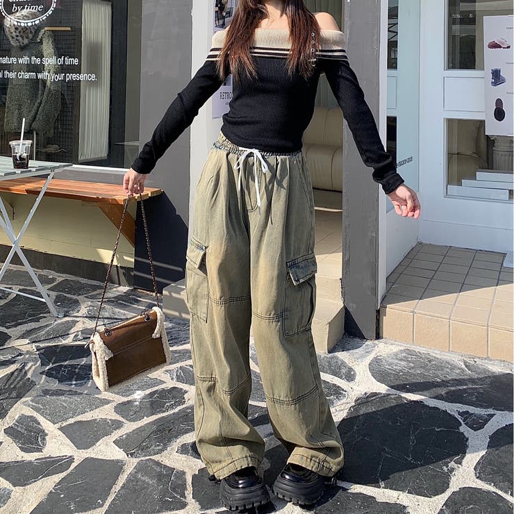 ヴィンテージデニムワイドイージーパンツ 春 夏 | SHEENA  | 詳細画像5 