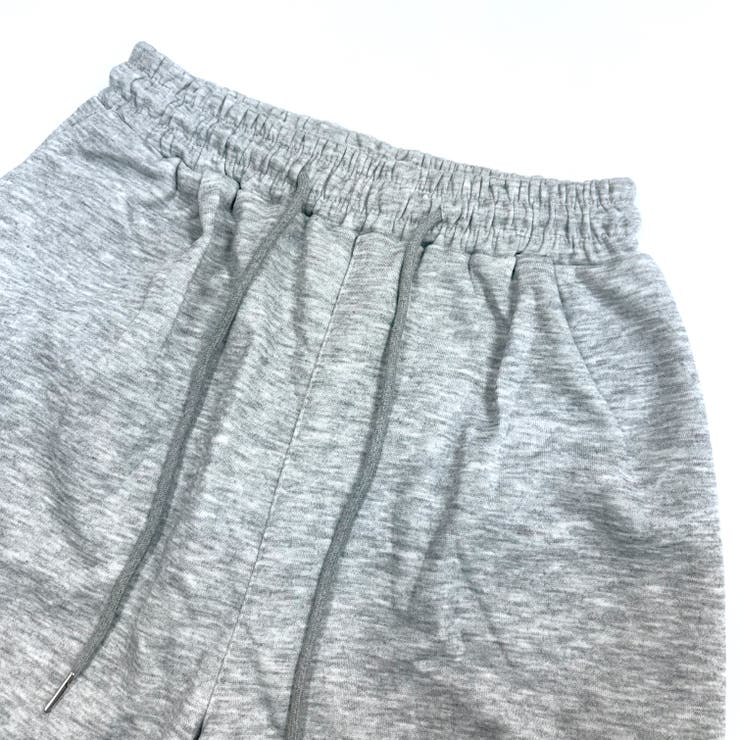 刺しゅうロゴスウェットワイドパンツ[品番：SHNW0012289