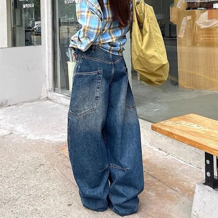 NOKO/ RNA N ⿻ ビッグパンツ サスペンダー ワイドデニム NOKO/ RNA N ⿻ ビッグパンツ サスペンダー ワイドデニム RNA-N