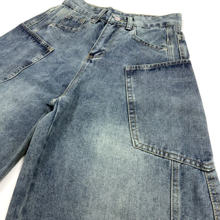 ビッグポケットデニムカーブワイドパンツ | SHEENA  | 詳細画像20 