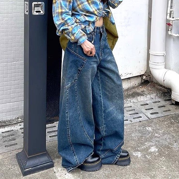 ビッグポケットデニムカーブワイドパンツ | SHEENA  | 詳細画像5 