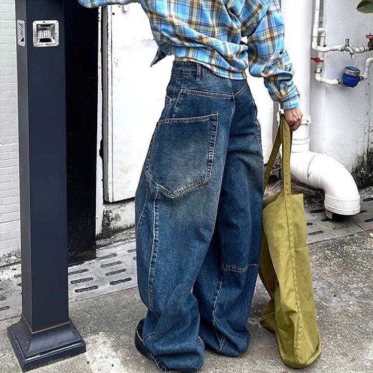 ビッグポケットデニムカーブワイドパンツ | SHEENA  | 詳細画像7 