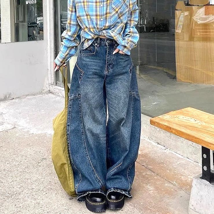 ビッグポケットデニムカーブワイドパンツ | SHEENA  | 詳細画像9 