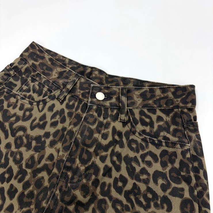 レオパード柄ハーフパンツ[品番：SHNW0012404]｜SHEENA （シーナ