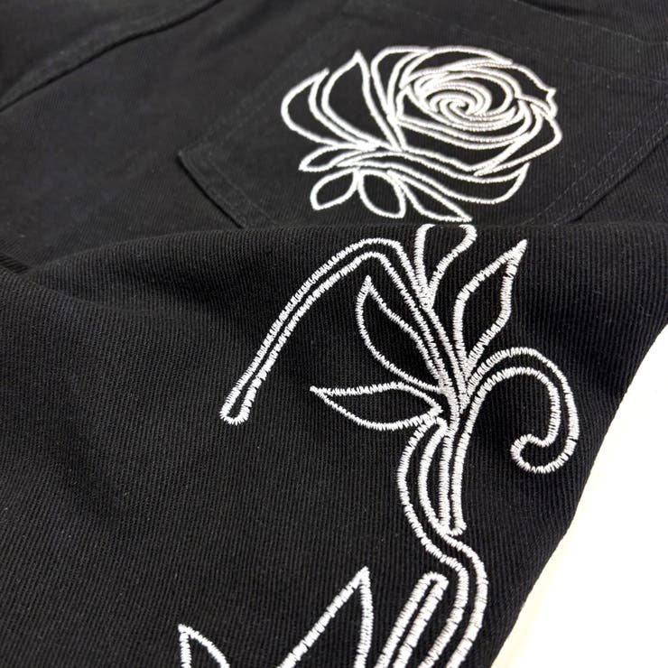AWESOME スネーク刺繍 ワイドパンツ 楽天市場】返品交換送料無料 パンツ ロング丈 ワイドパンツ