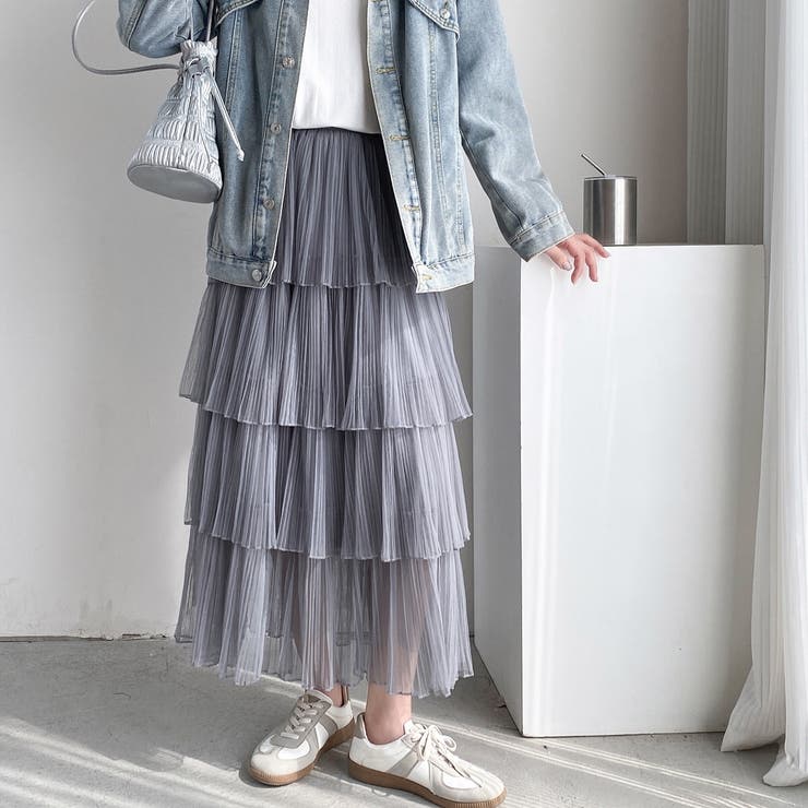 CHANEL スカート グレー 38 SS 春夏 CHANEL スカート グレー 38 SS 春夏