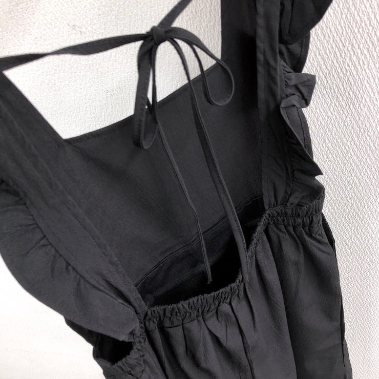 フリルショルダーショートサロペット 春 夏 | SHEENA  | 詳細画像16 