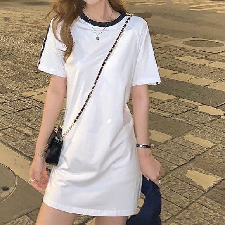 tシャツ バルーンミニTワンピース レディース バルーンミニTワンピース | w closet(ダブルクローゼット