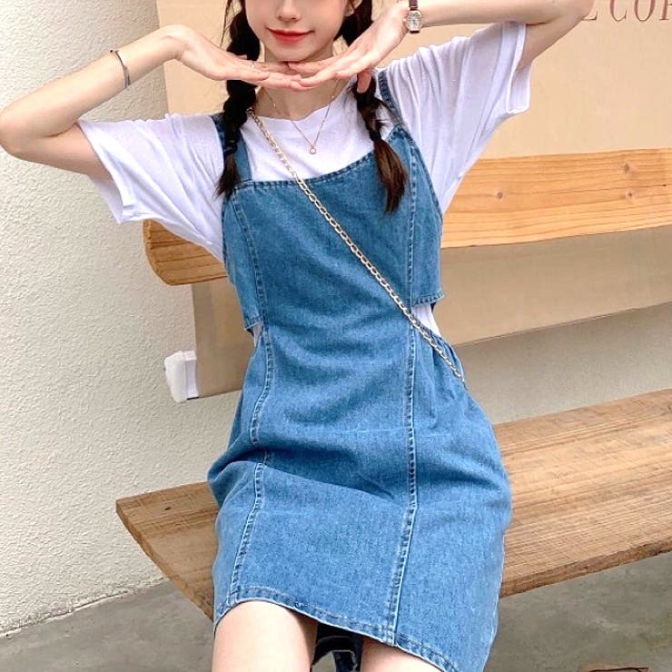 カットデニムミニワンピース カットデニムミニワンピース – Darich (ダーリッチ)
