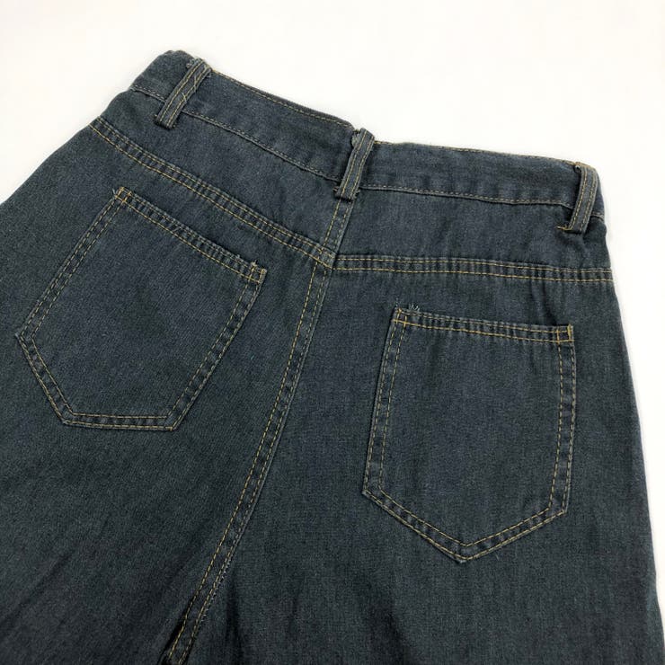 ２点おまとめ なぉさん専用 【美品 】ドルチェ＆ガッバー ビジュー付きデニム セットアップ】デニムホルターネックビスチェ×デニムワイドパンツ 2点