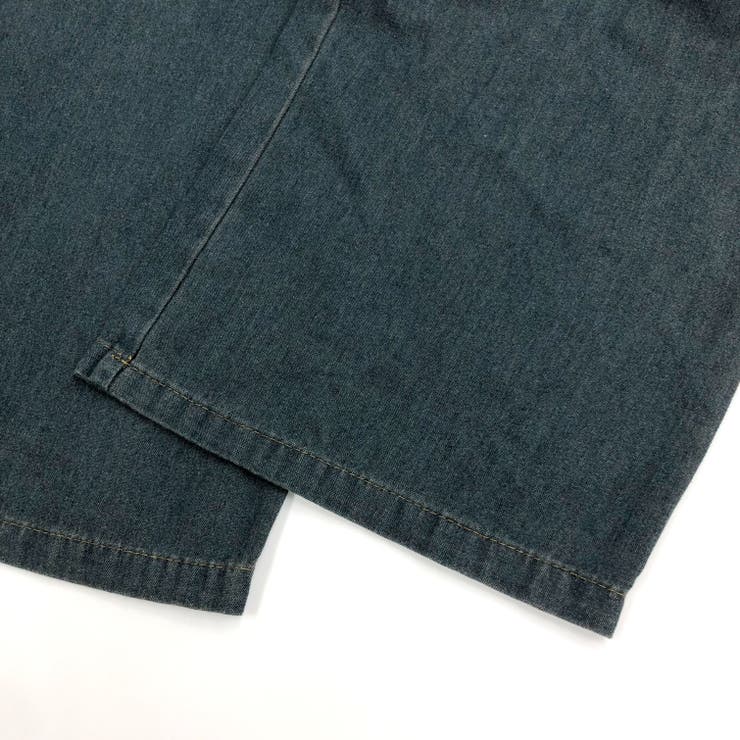 未使用級　XL エストネーション　デニム調 セットアップ　光沢　ウエスト紐　上下 AIZAWA / STAFF STYLING｜ESTNATION ONLINE STORE｜エストネーション