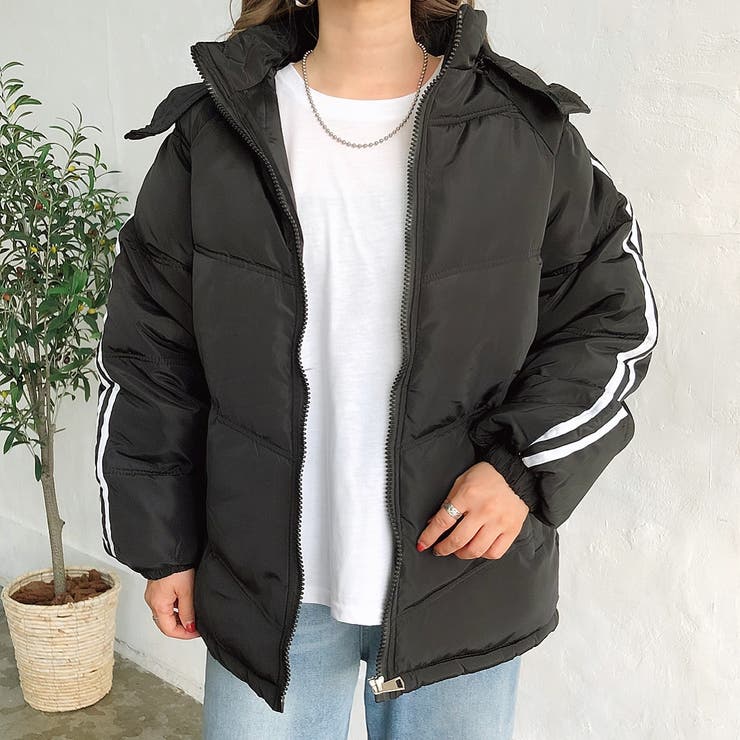 袖ラインフード中綿ブルゾン 秋 冬 品番 Shnw Sheena シーナ のレディース ファッション通販 Shoplist ショップリスト