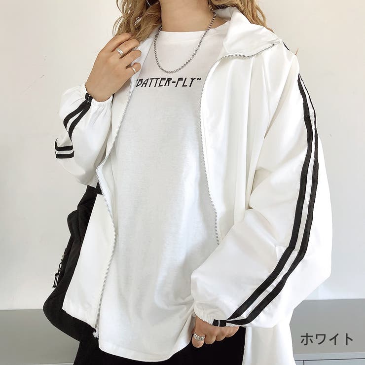 ラインスリーブZIPブルゾン 秋 冬[品番：SHNW0008007]｜SHEENA