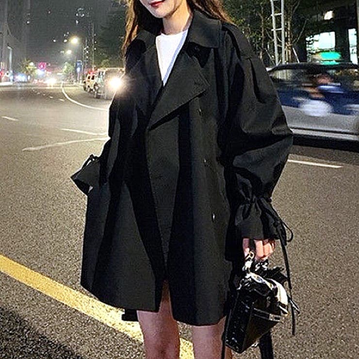 キャンディスリーブミドル丈トレンチコート 春 秋 | SHEENA  | 詳細画像16 