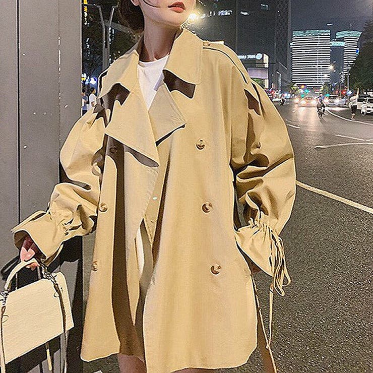 キャンディスリーブミドル丈トレンチコート 春 秋 | SHEENA  | 詳細画像2 