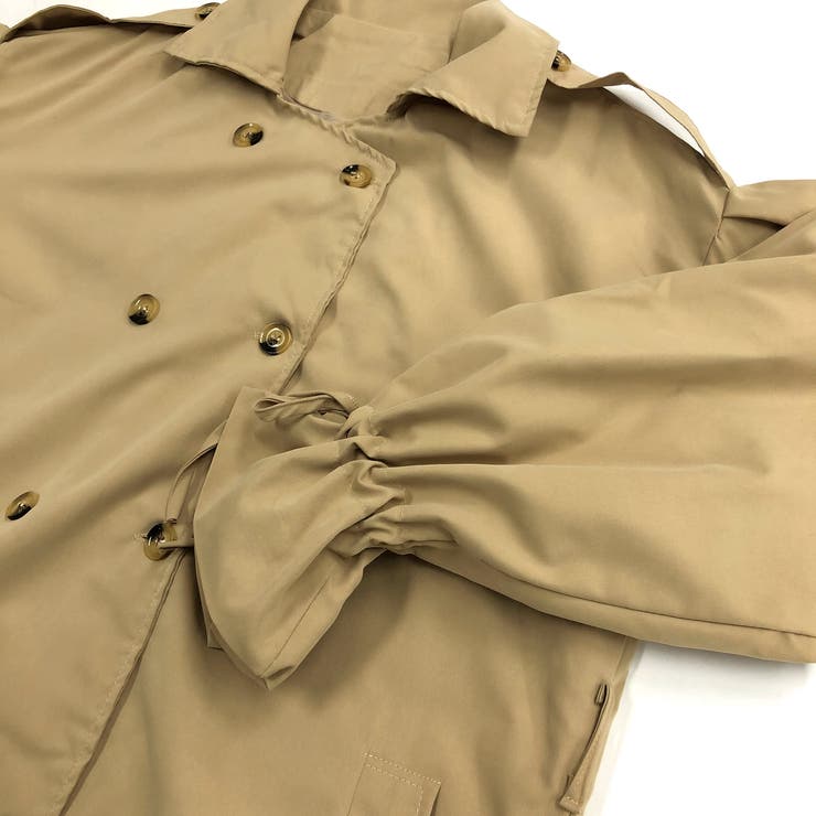 キャンディスリーブミドル丈トレンチコート 春 秋 | SHEENA  | 詳細画像24 