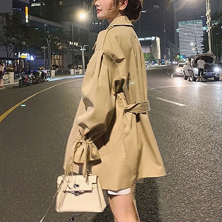 キャンディスリーブミドル丈トレンチコート 春 秋 | SHEENA  | 詳細画像6 