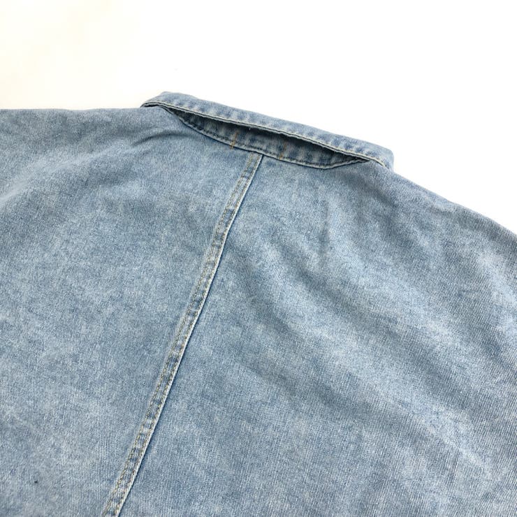 オーバーサイズデニムジャケット 春 秋[品番：SHNW0008987