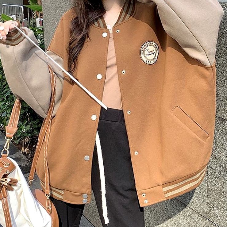 ワンポイントロゴスウェットスタジャン 秋 冬 | SHEENA  | 詳細画像33 