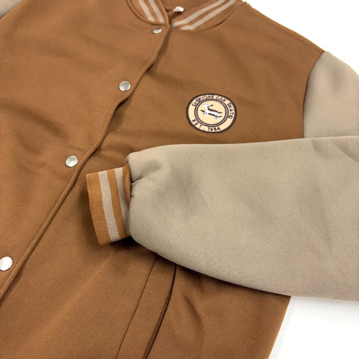 ワンポイントロゴスウェットスタジャン 秋 冬 | SHEENA  | 詳細画像35 