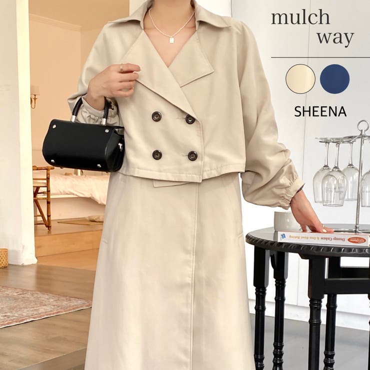 マルチウェイトレンチコート 春 秋[品番：SHNW0010688]｜SHEENA