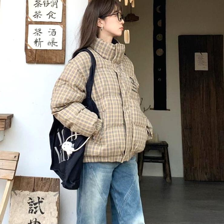 リバーシブルチェック柄ジャケット N39