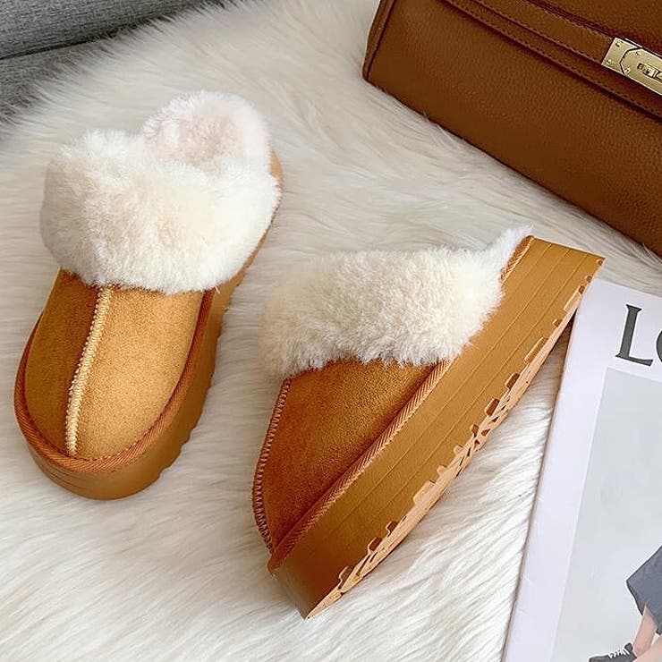 厚底ムートンスリッポン 秋 冬 | SHEENA  | 詳細画像25 