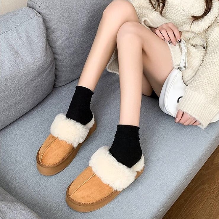 厚底ムートンスリッポン 秋 冬 | SHEENA  | 詳細画像4 