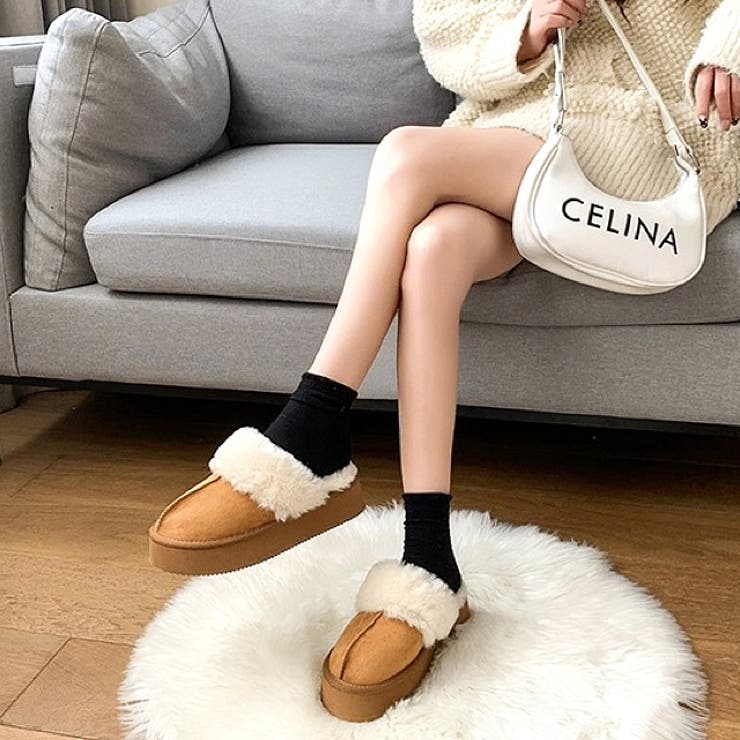 厚底ムートンスリッポン 秋 冬 | SHEENA  | 詳細画像6 