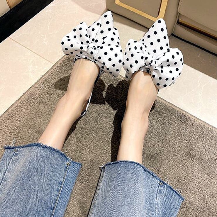 ポインテッドリボンフラットミュール 春 夏 | SHEENA  | 詳細画像16 