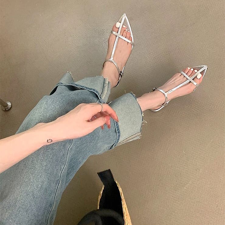 Tストラップポインテッドトゥサンダル 春 夏 | SHEENA  | 詳細画像5 