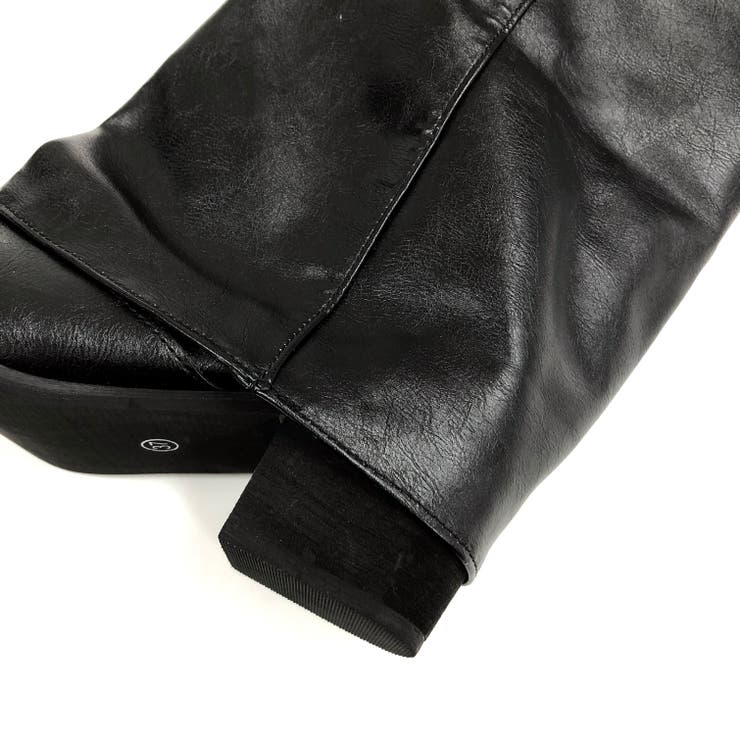 スタッズ付きダブルベルトカバーロングブーツ 秋 冬 | SHEENA  | 詳細画像38 