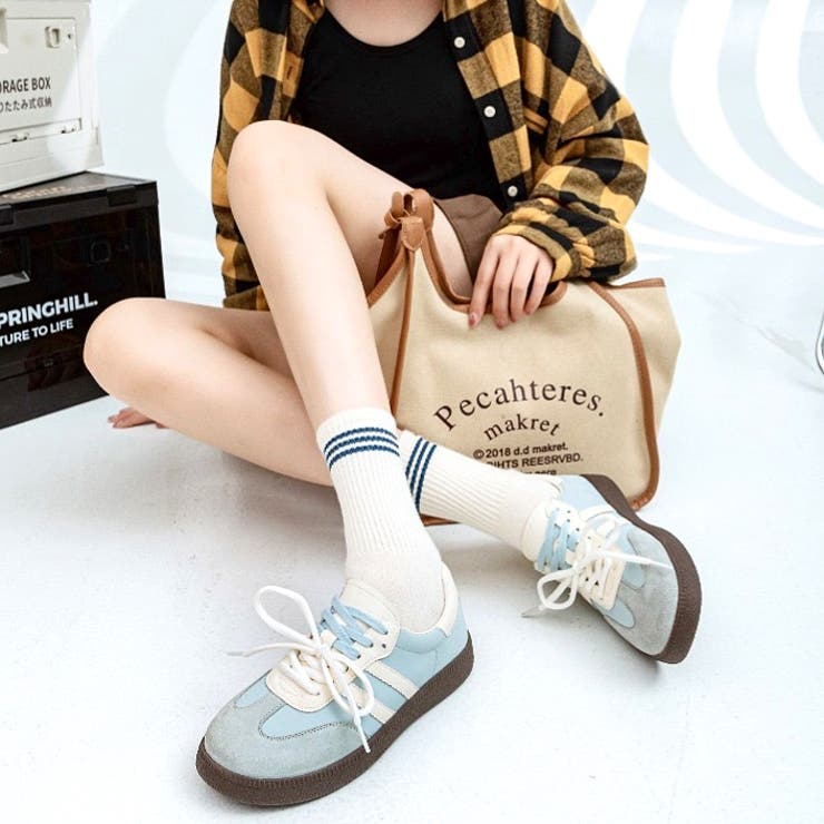 ダブルシューレースラインスニーカー | SHEENA  | 詳細画像23 