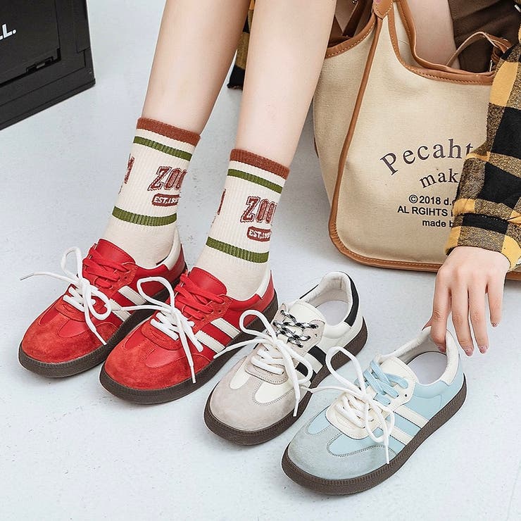 ダブルシューレースラインスニーカー | SHEENA  | 詳細画像28 