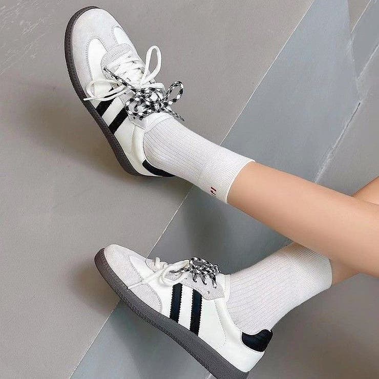 ダブルシューレースラインスニーカー | SHEENA  | 詳細画像3 